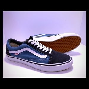 Vans Old Skool Pro Navy/Blue/White Skate shoe M/13